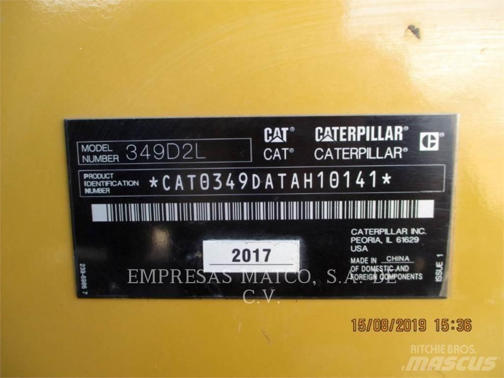 CAT 349D2L Kāpurķēžu ekskavatori