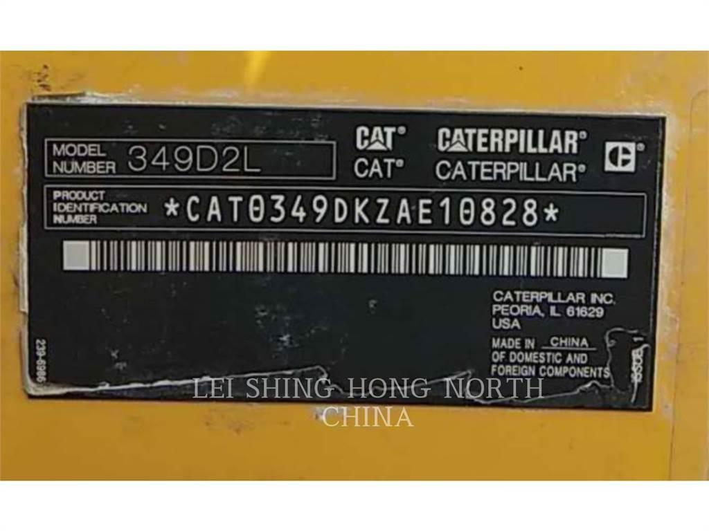 CAT 349D2L Kāpurķēžu ekskavatori
