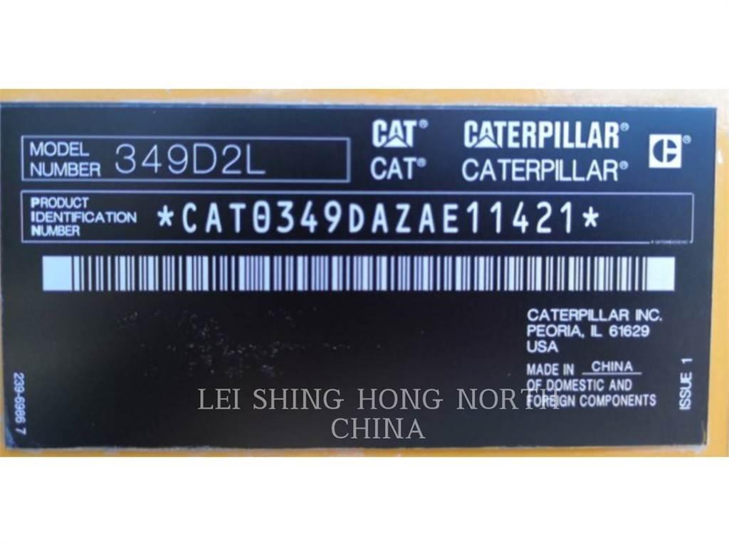 CAT 349D2L Kāpurķēžu ekskavatori