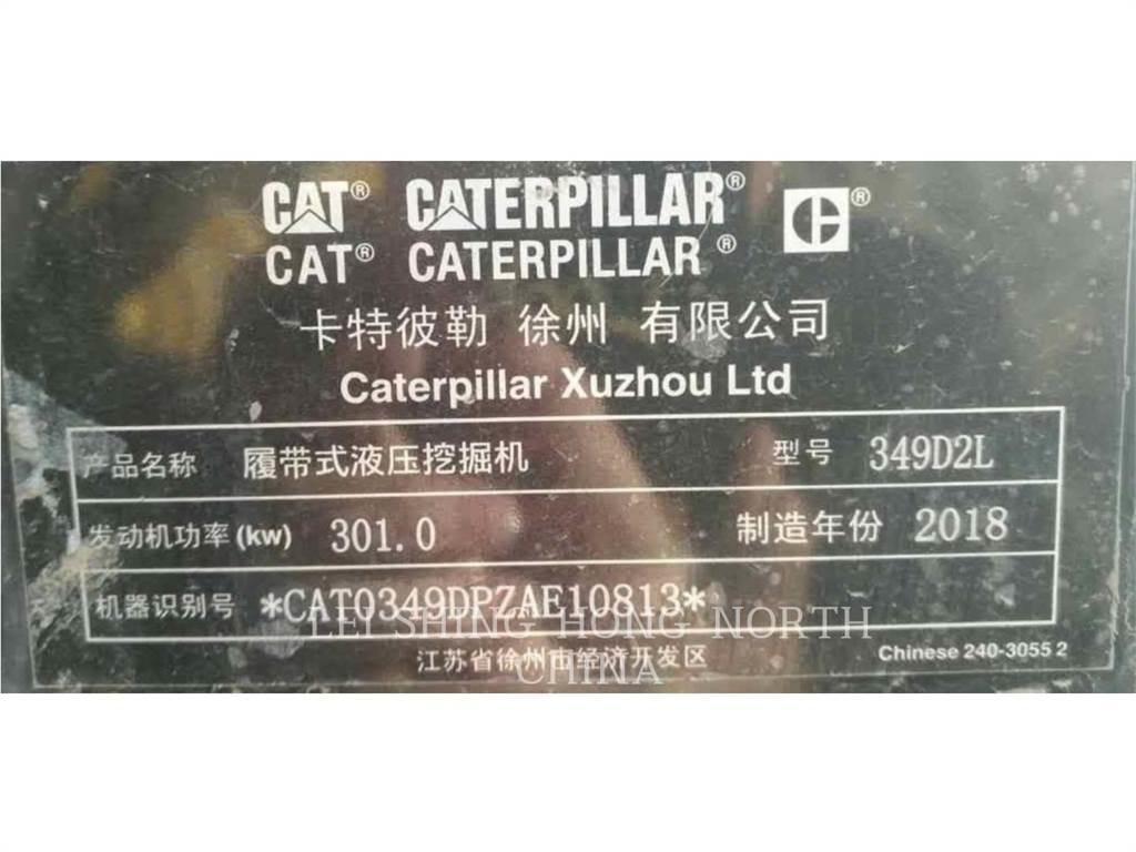CAT 349D2L Kāpurķēžu ekskavatori