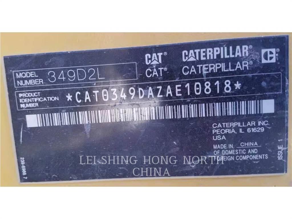 CAT 349D2L Kāpurķēžu ekskavatori
