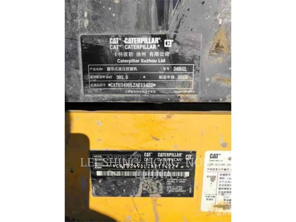 CAT 349D2L Kāpurķēžu ekskavatori