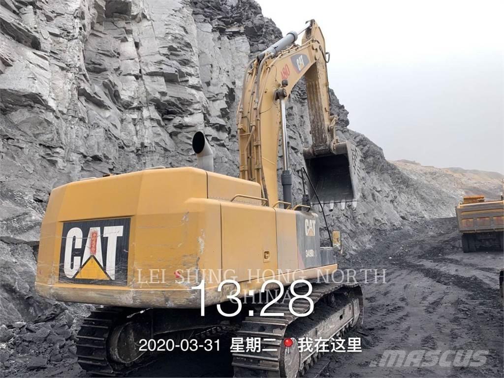 CAT 349D2L Kāpurķēžu ekskavatori