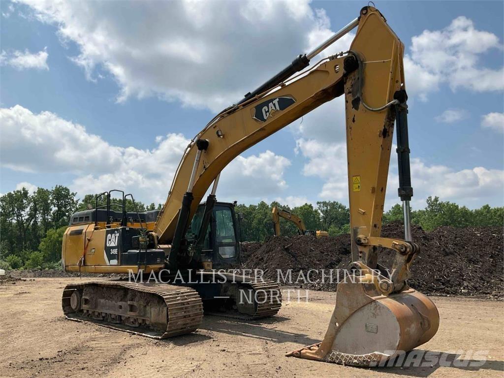 CAT 349EL Kāpurķēžu ekskavatori