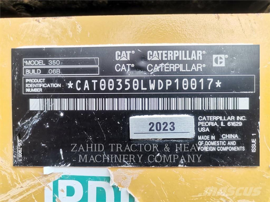 CAT 350-06 Kāpurķēžu ekskavatori