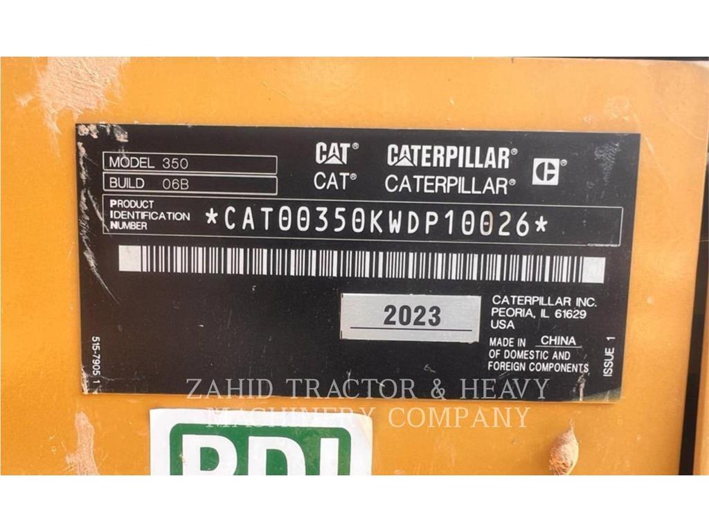 CAT 350-06 Kāpurķēžu ekskavatori
