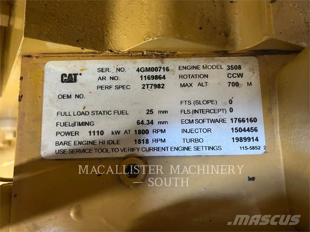 CAT 3508B Dīzeļģeneratori