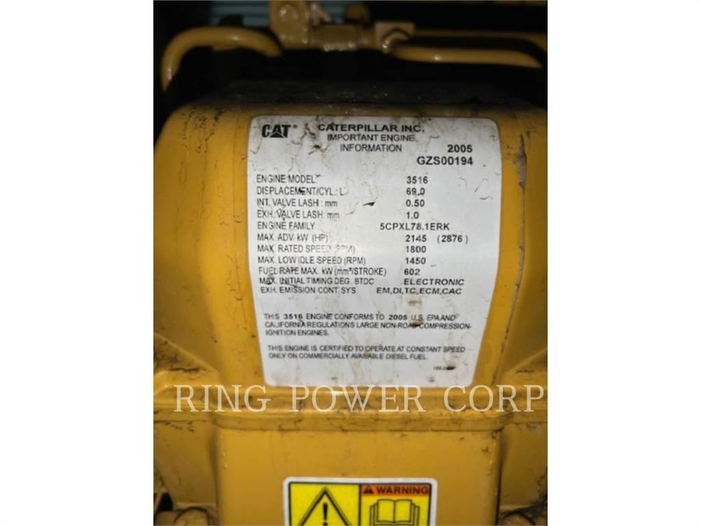 CAT 3516B Dīzeļģeneratori
