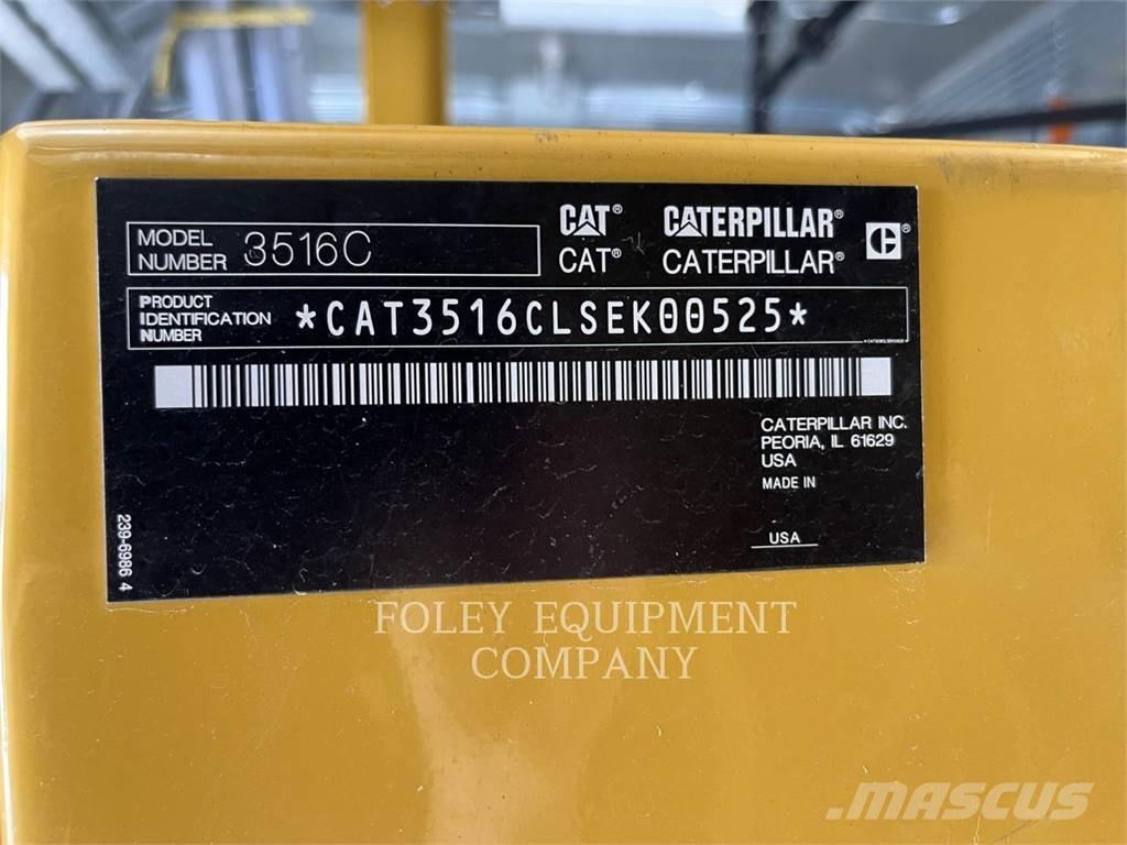 CAT 3516C Dīzeļģeneratori