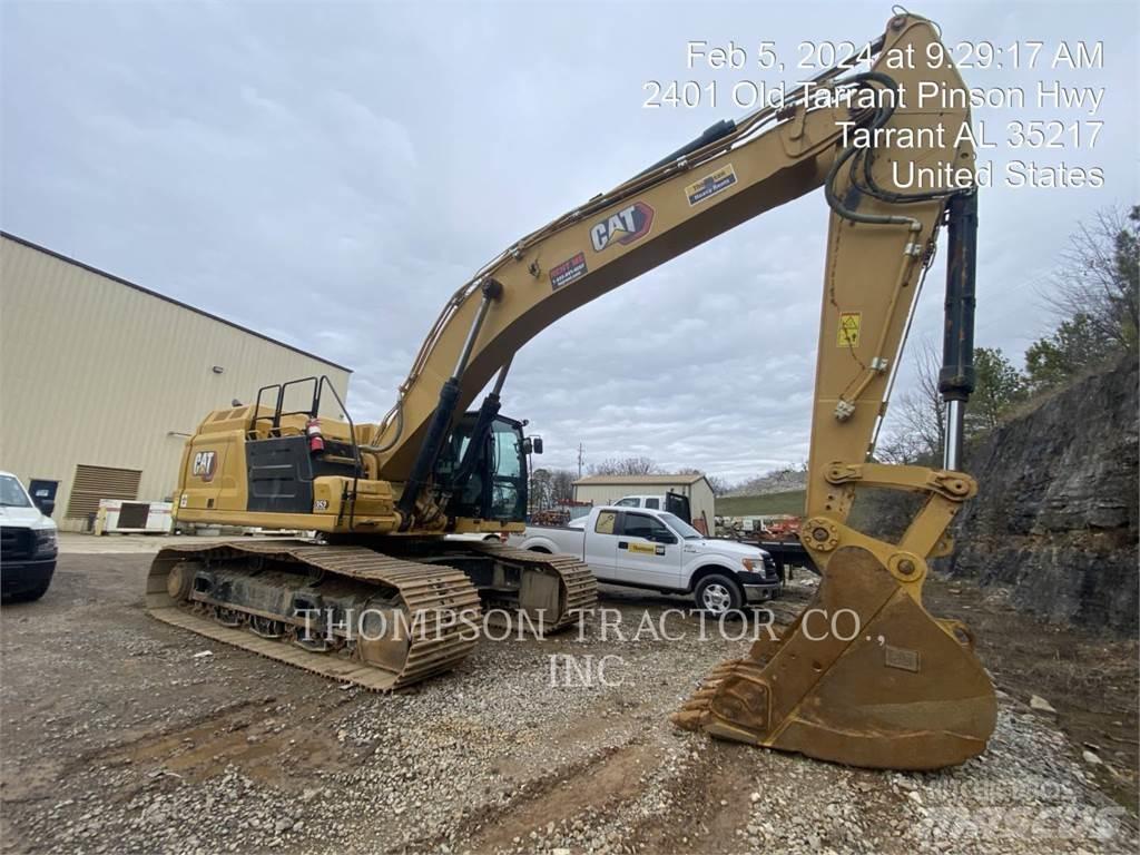CAT 352 Kāpurķēžu ekskavatori