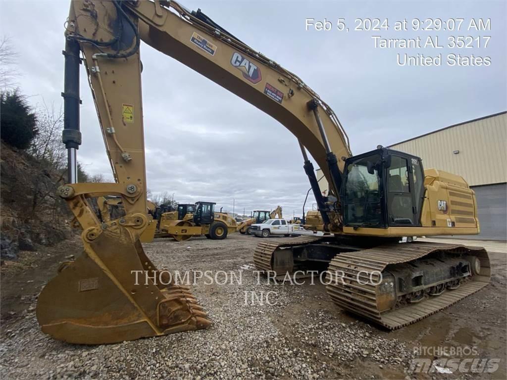 CAT 352 Kāpurķēžu ekskavatori