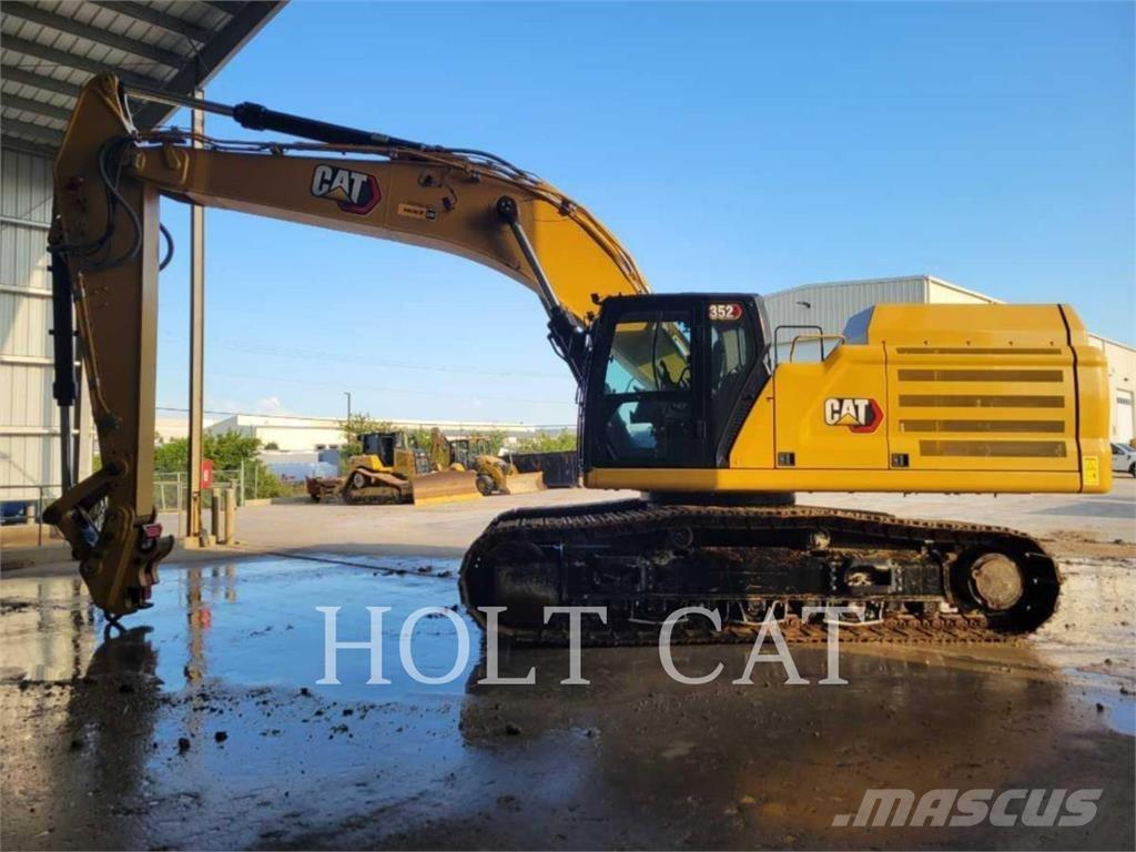 CAT 352 Kāpurķēžu ekskavatori