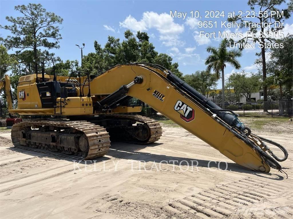 CAT 374 Kāpurķēžu ekskavatori
