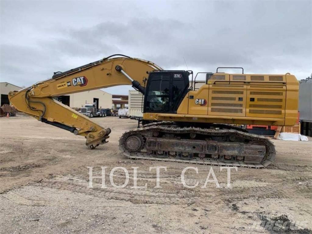 CAT 374 Kāpurķēžu ekskavatori