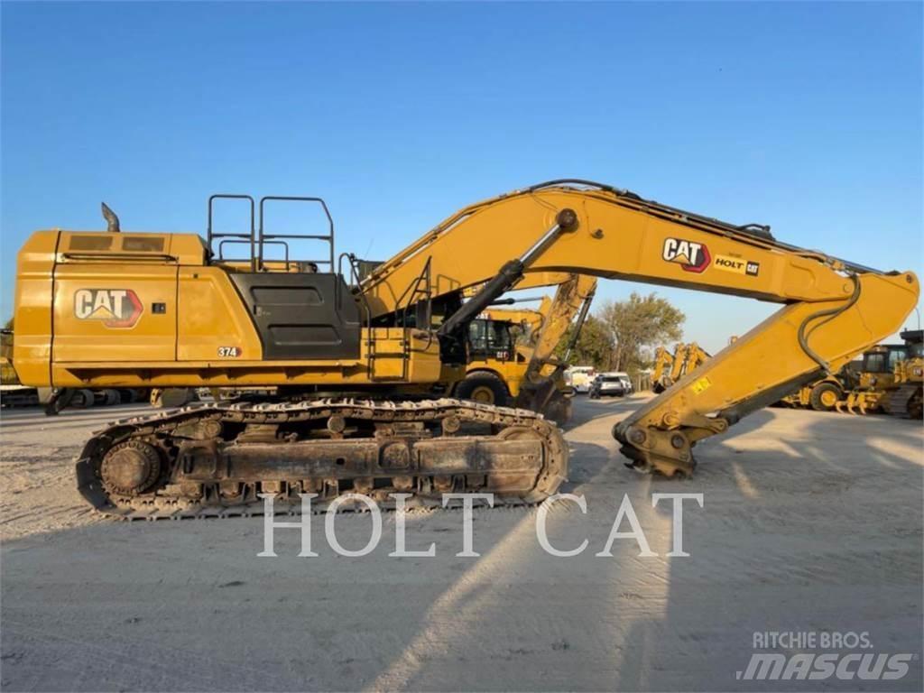 CAT 374 Kāpurķēžu ekskavatori