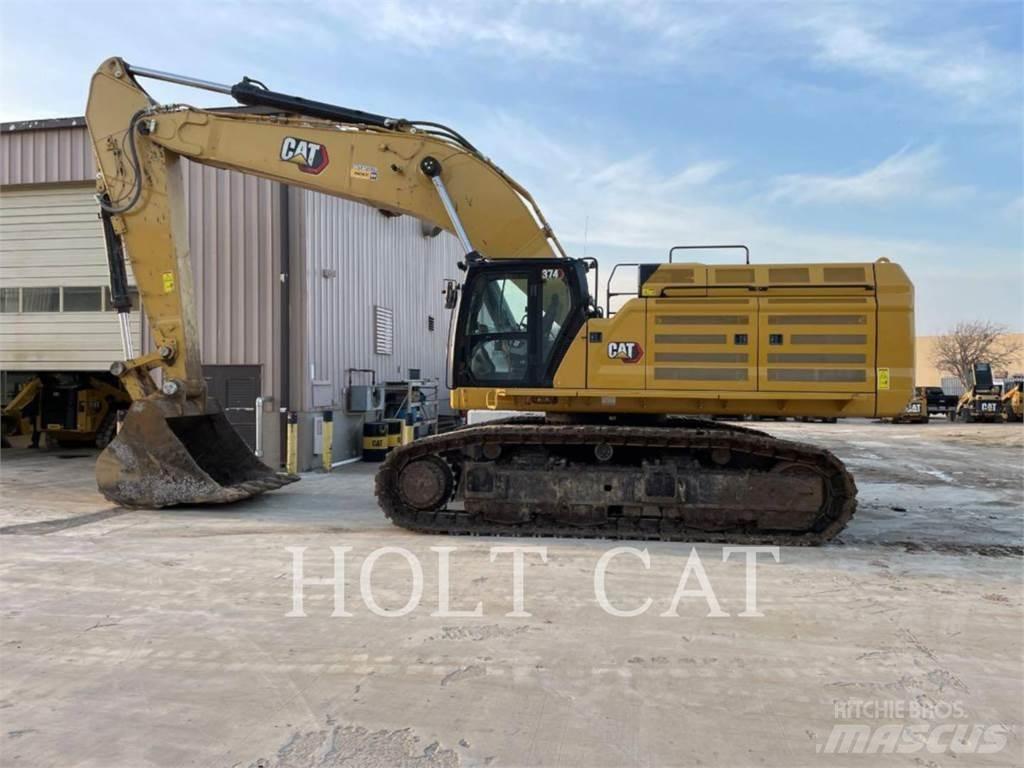 CAT 374 Kāpurķēžu ekskavatori