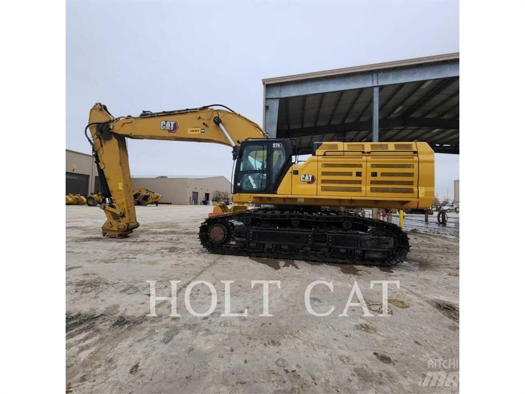 CAT 374 Kāpurķēžu ekskavatori