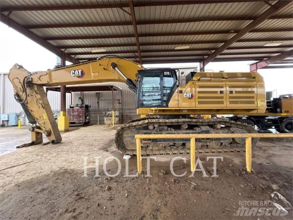 CAT 374 Kāpurķēžu ekskavatori