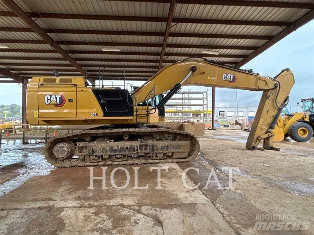 CAT 374 Kāpurķēžu ekskavatori