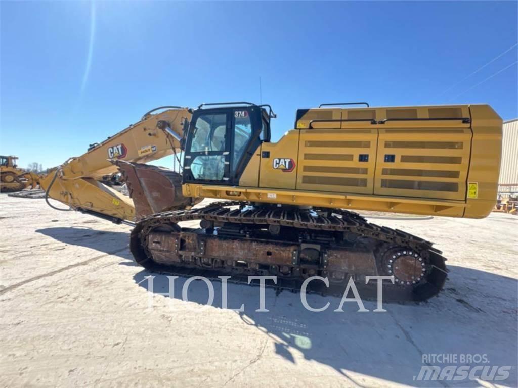 CAT 374 Kāpurķēžu ekskavatori