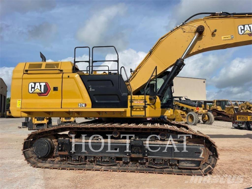 CAT 374 Kāpurķēžu ekskavatori
