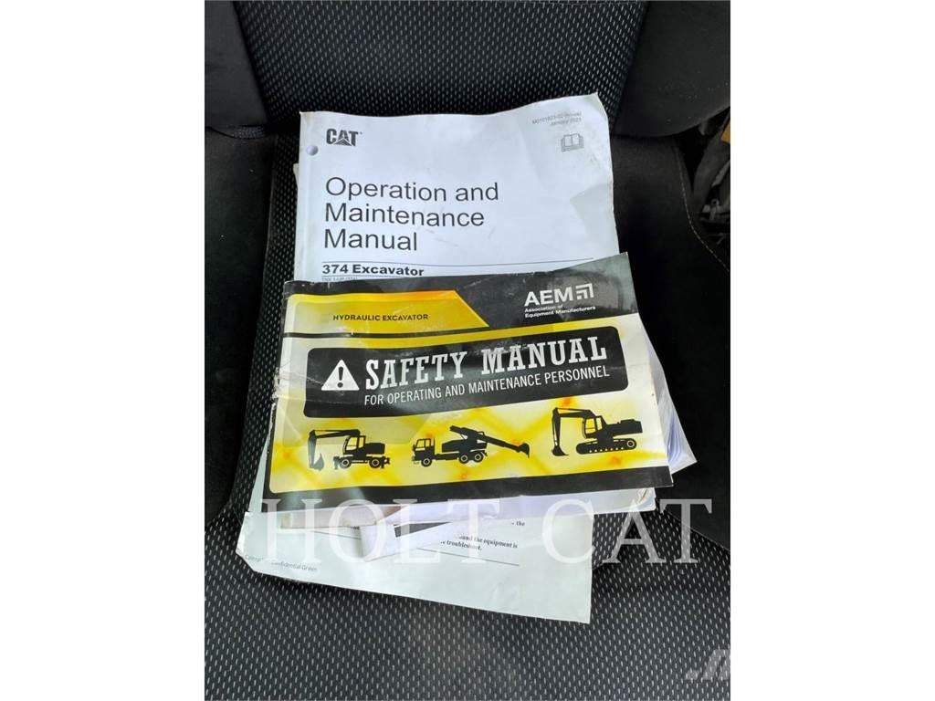 CAT 374-07 Kāpurķēžu ekskavatori