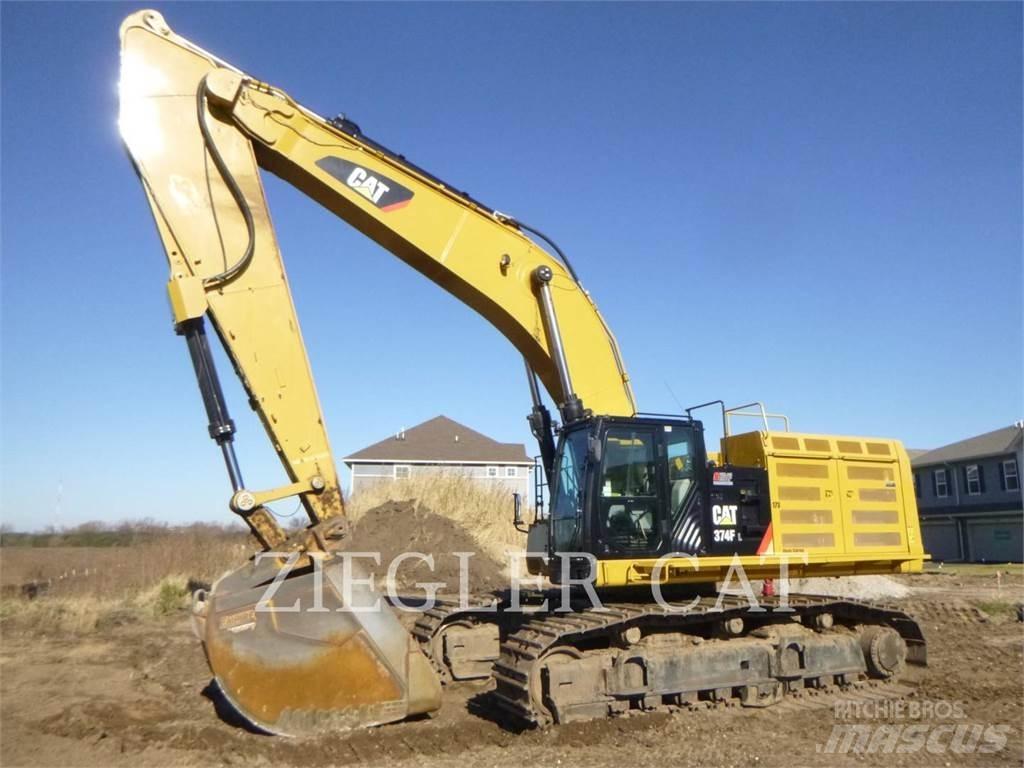 CAT 374F Kāpurķēžu ekskavatori