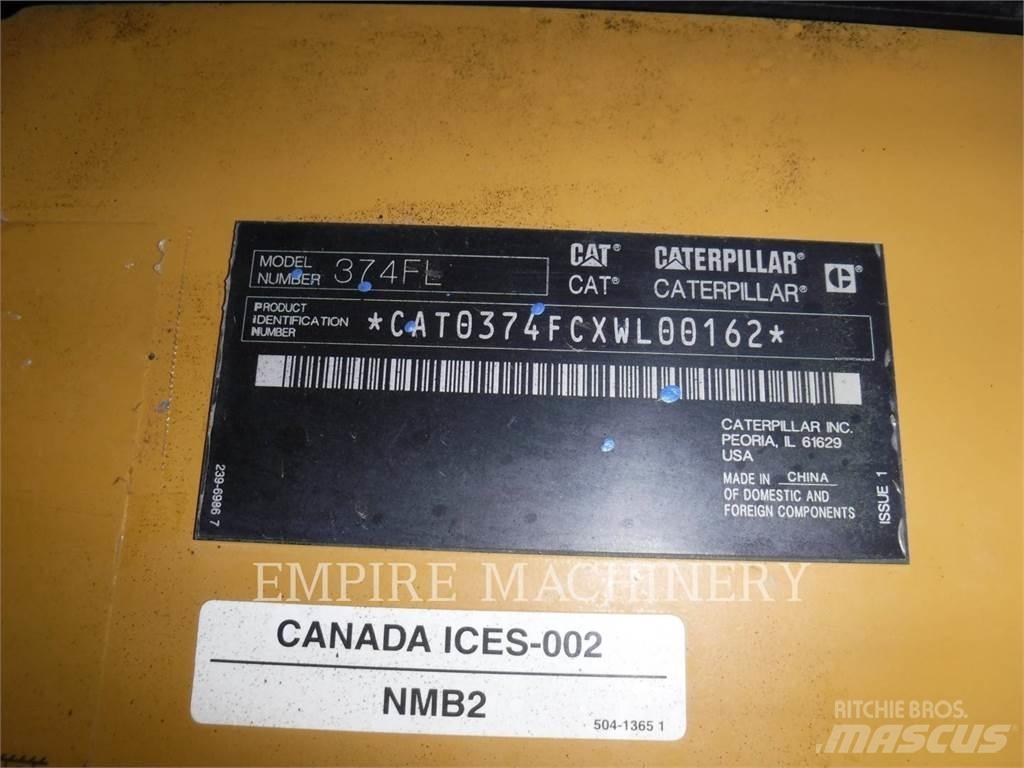 CAT 374FL Kāpurķēžu ekskavatori