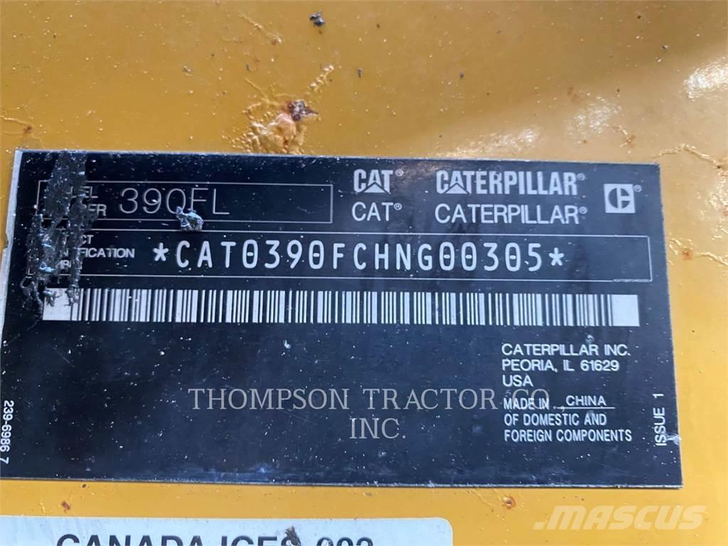 CAT 390FL Kāpurķēžu ekskavatori