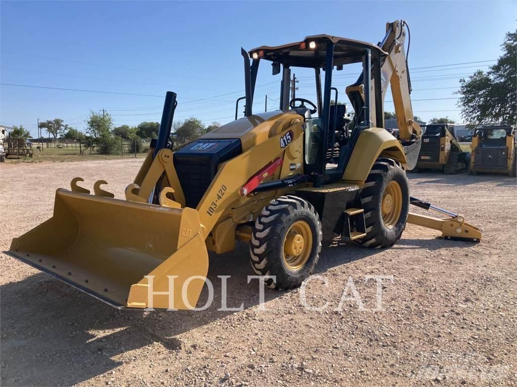 CAT 415-07 Ekskavatori-iekrāvēji