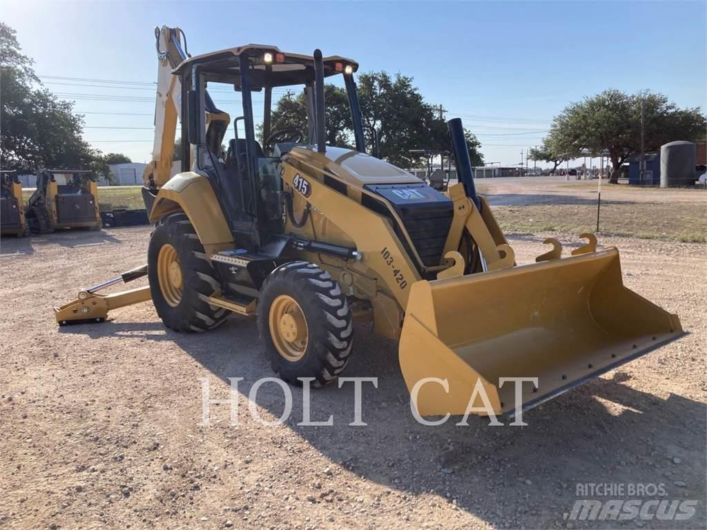 CAT 415-07 Ekskavatori-iekrāvēji