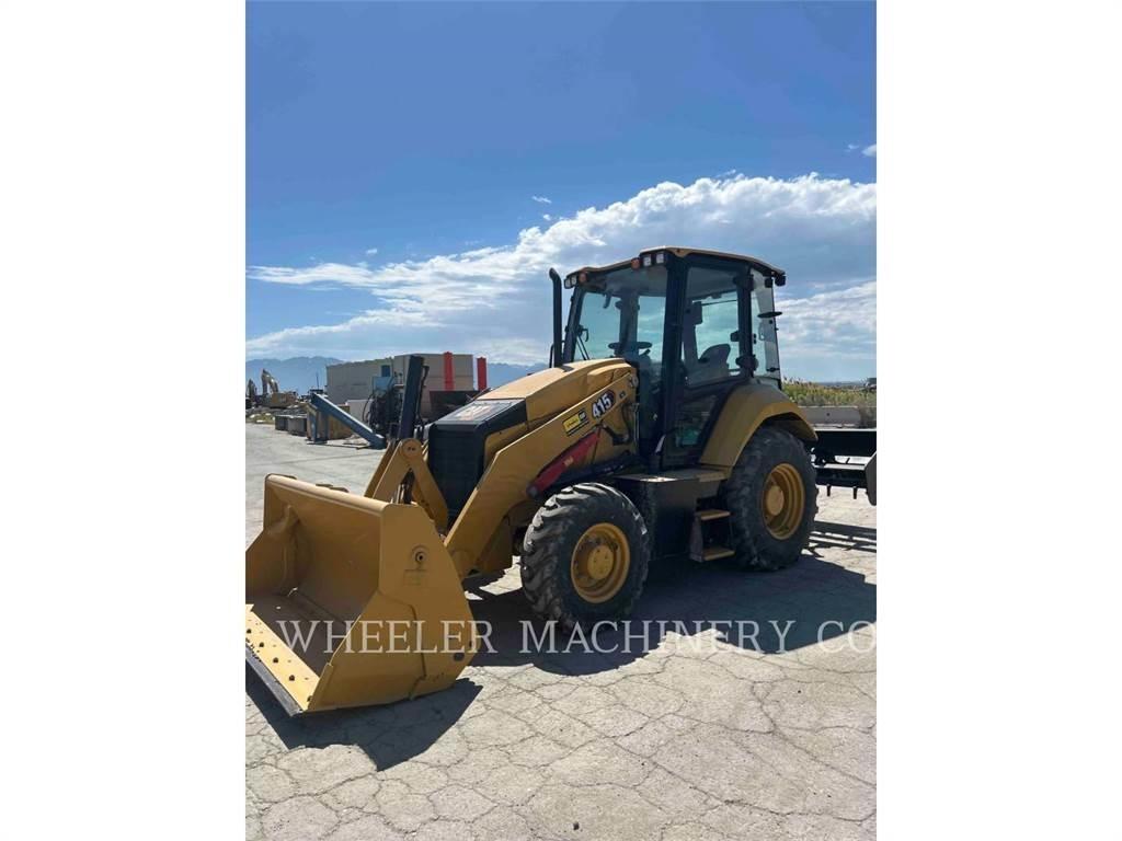 CAT 415 IL CAB Ekskavatori-iekrāvēji