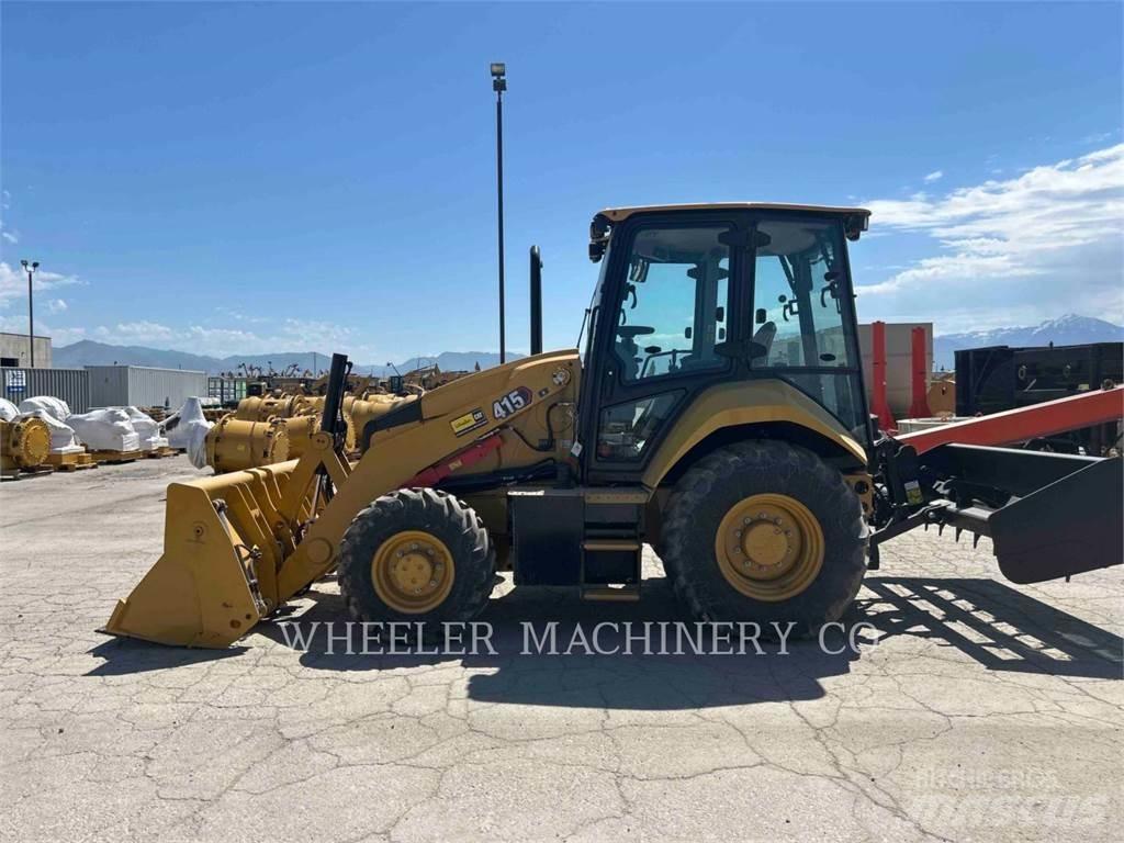 CAT 415 IL CAB Ekskavatori-iekrāvēji