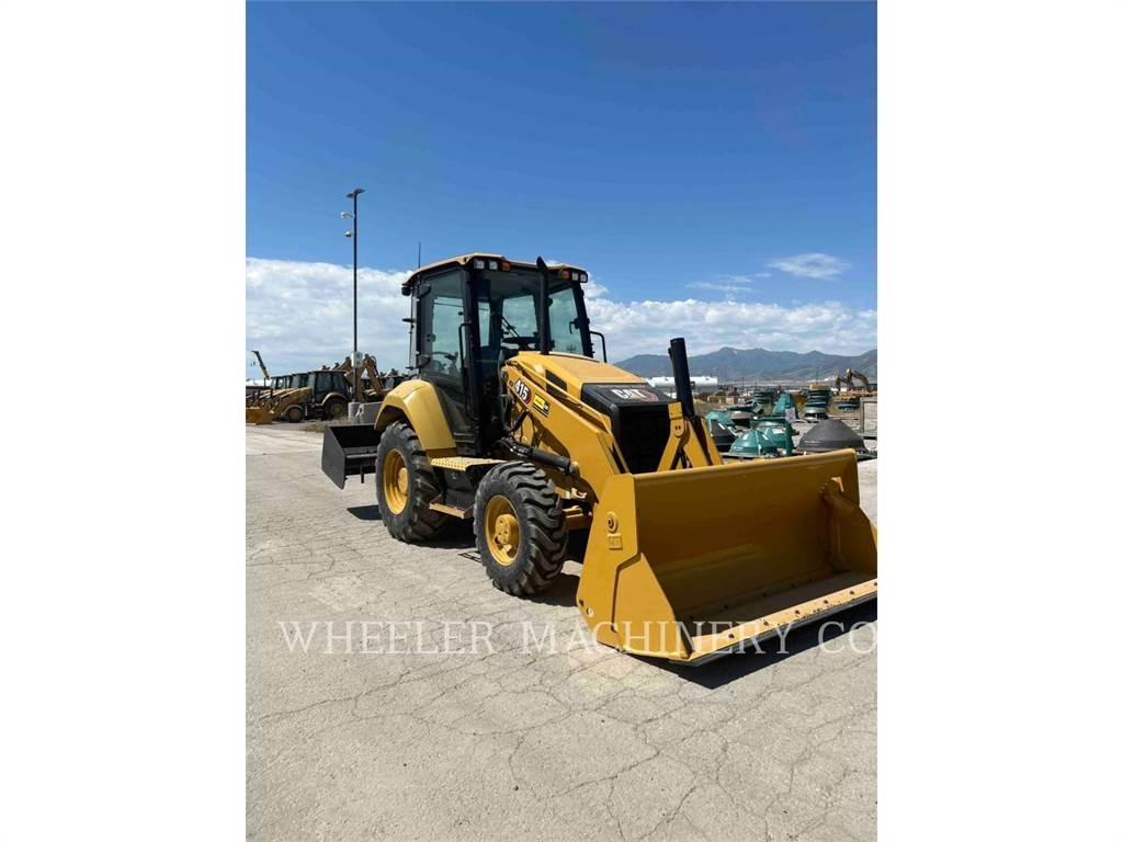CAT 415 IL CAB Ekskavatori-iekrāvēji