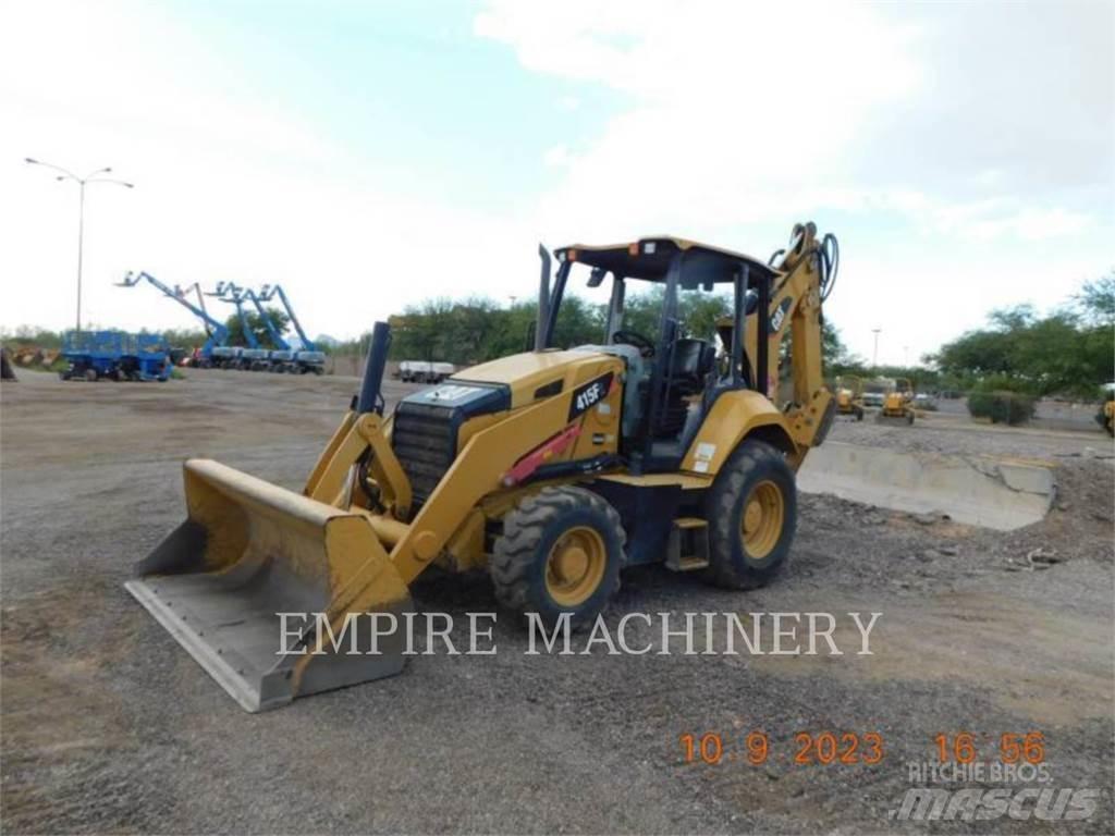 CAT 415F2 4EOP Ekskavatori-iekrāvēji