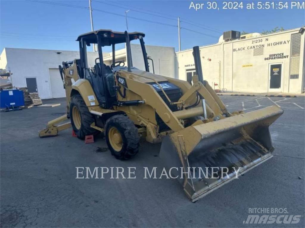 CAT 415F2 4EOP Ekskavatori-iekrāvēji