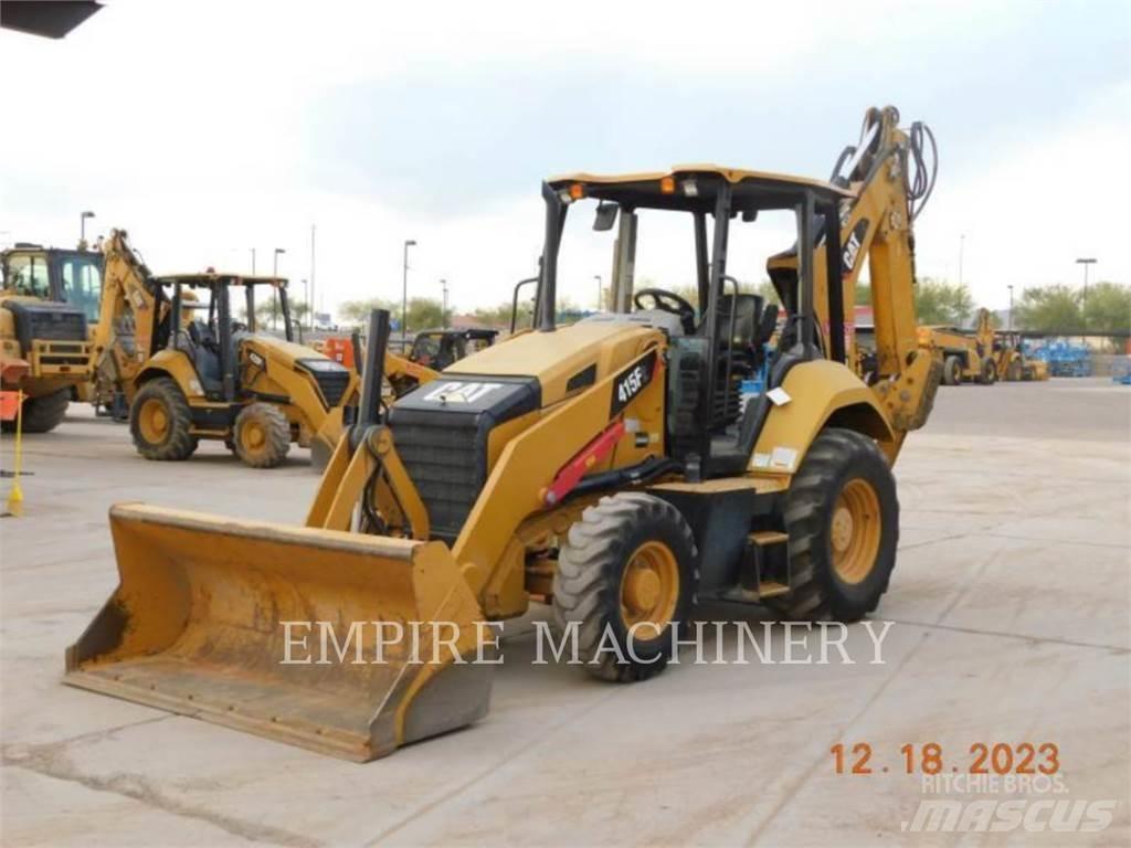 CAT 415F2 4EOP Ekskavatori-iekrāvēji