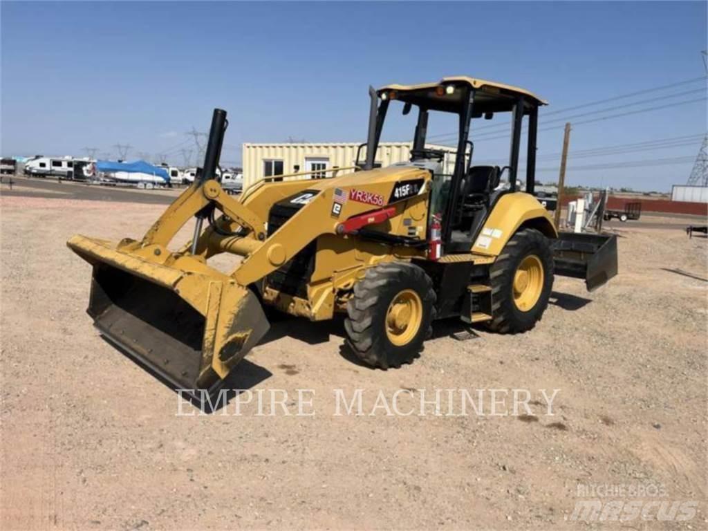 CAT 415F2 IL Iekrāvēji uz riteņiem