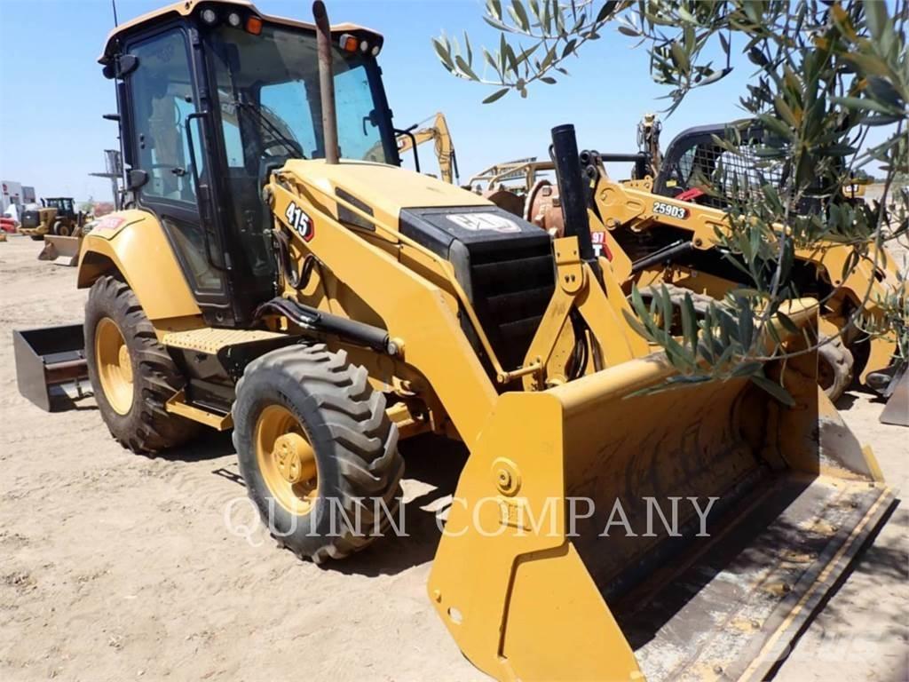 CAT 415F2 IL Lietoti riteņu kompaktiekrāvēji