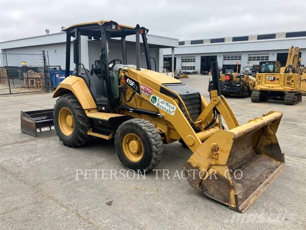 CAT 415F2IL Iekrāvēji uz riteņiem