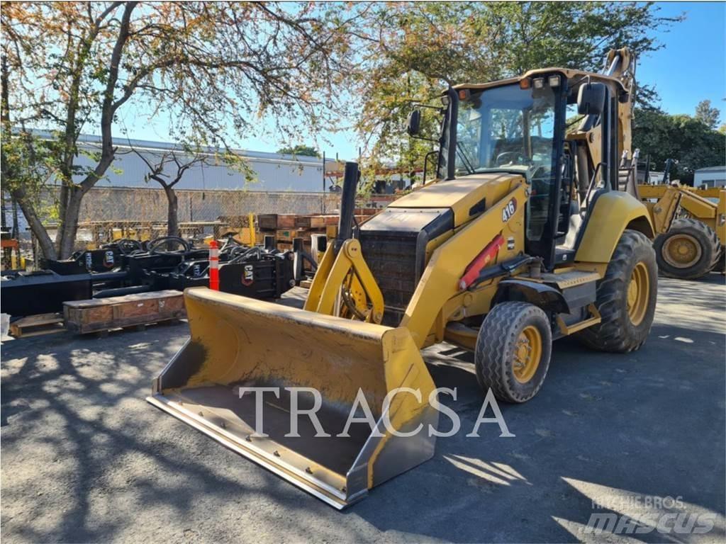 CAT 416 Ekskavatori-iekrāvēji