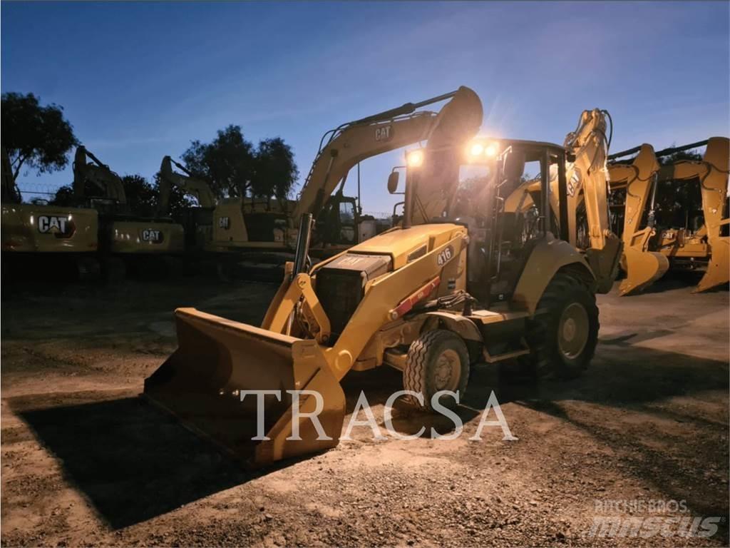 CAT 416 Ekskavatori-iekrāvēji