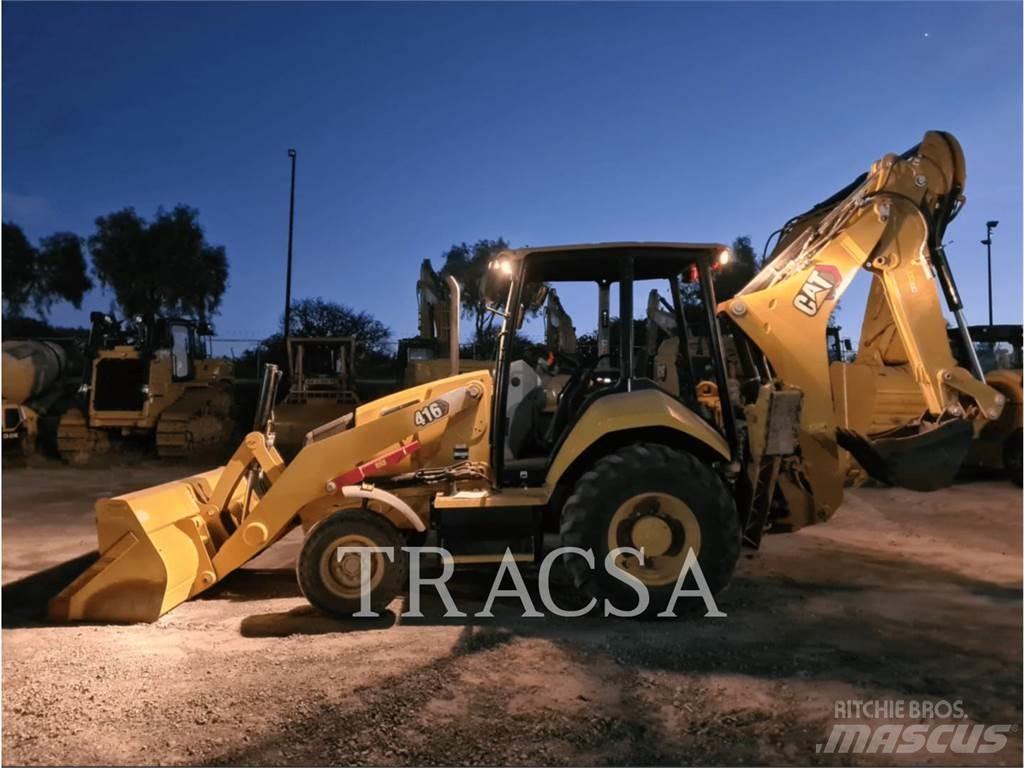 CAT 416 Ekskavatori-iekrāvēji