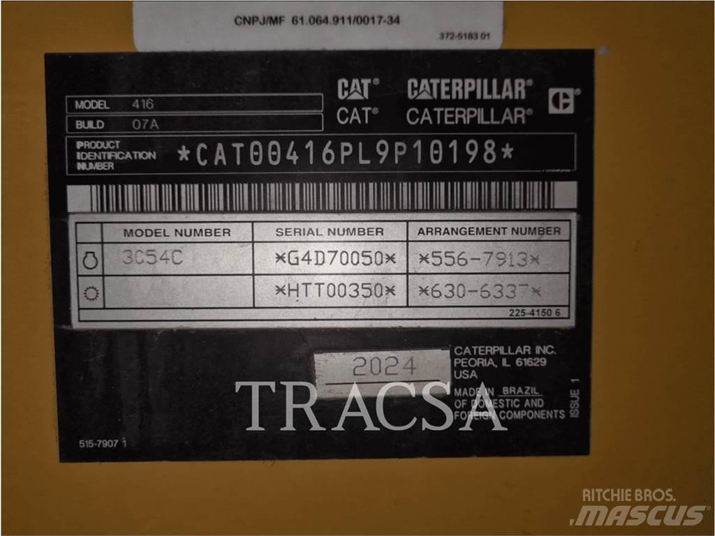 CAT 416 Ekskavatori-iekrāvēji
