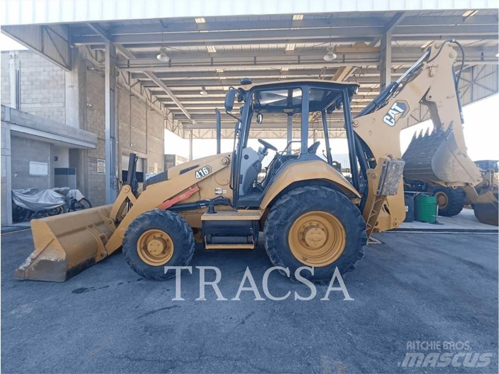 CAT 416 Ekskavatori-iekrāvēji
