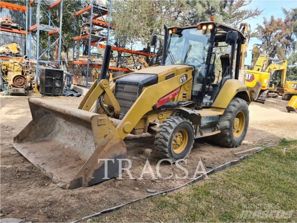 CAT 416 Ekskavatori-iekrāvēji