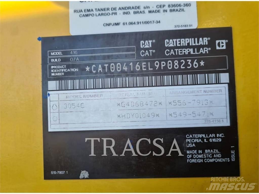 CAT 416 Ekskavatori-iekrāvēji