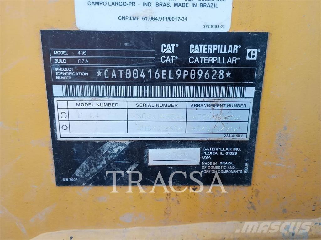 CAT 416 Ekskavatori-iekrāvēji
