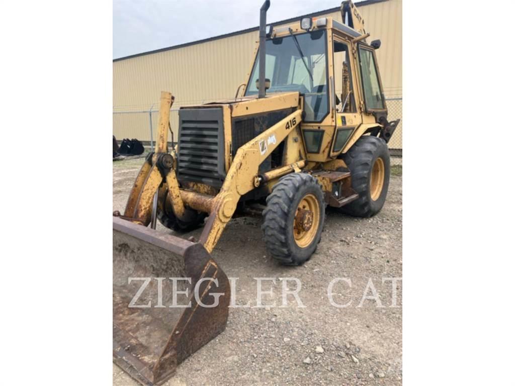 CAT 416 Ekskavatori-iekrāvēji