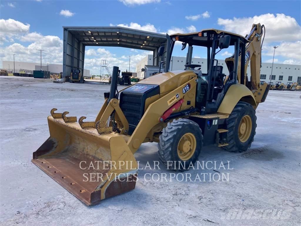 CAT 416-07 Ekskavatori-iekrāvēji